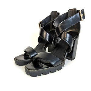 Chunky Forever 21 Block Heels - 9